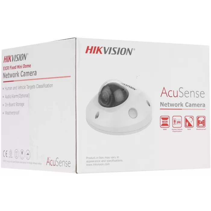 Камера видеонаблюдения IP Hikvision DS-2CD2543G2-IS(4mm) 4-4мм корп.:белый