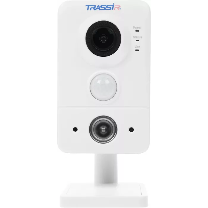 Камера видеонаблюдения IP Trassir TR-D7151IR1 1.4-1.4мм цв. корп.:белый