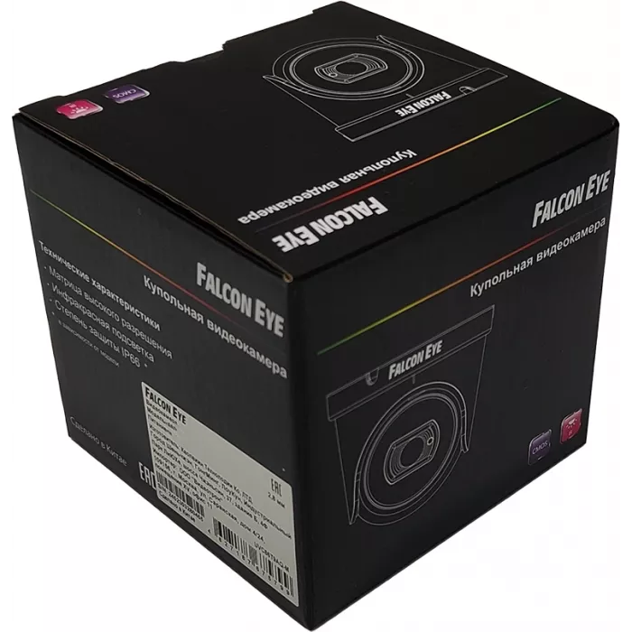 Камера видеонаблюдения IP Falcon Eye FE-ID4-30 2.8-2.8мм цв. корп.:белый