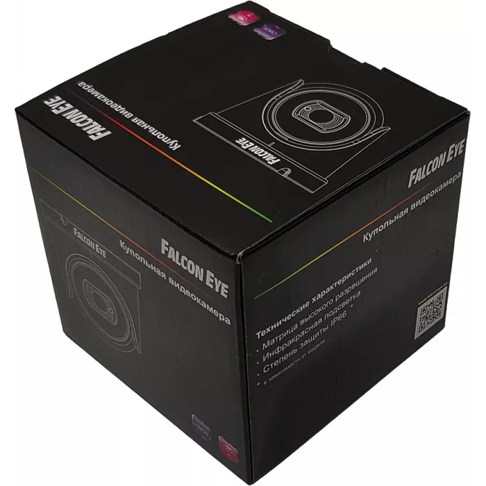 Камера видеонаблюдения IP Falcon Eye FE-ID4-30 2.8-2.8мм цв. корп.:белый