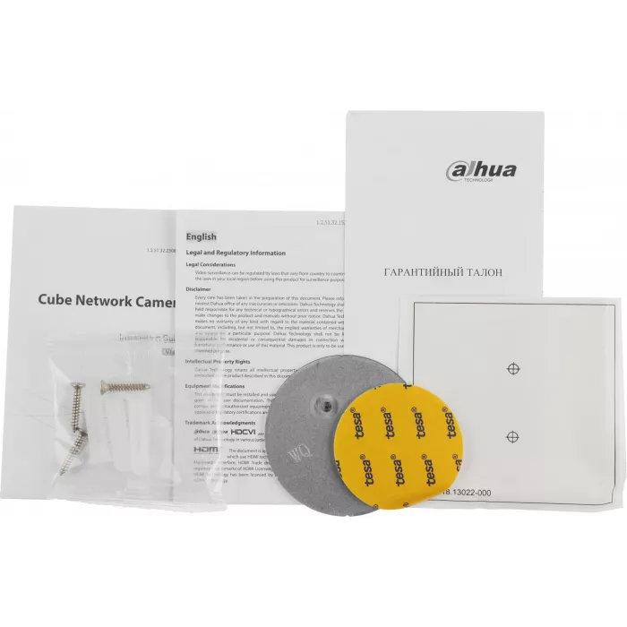 Камера видеонаблюдения IP Dahua DH-IPC-C5AP-0280B Wi-Fi 2.8-2.8мм цв. корп.:белый/черный (DH-C5A)