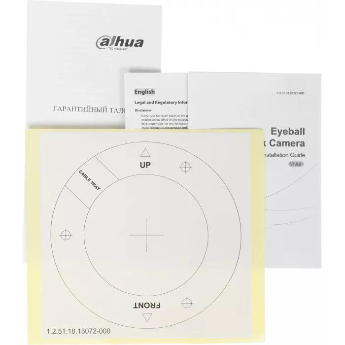 Камера видеонаблюдения IP Dahua DH-IPC-T3AP-IL-0360B Wi-Fi 3.6-3.6мм цв. корп.:белый (DH-T3A-IL)