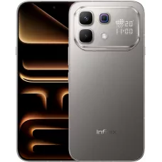 Смартфон Infinix X6878 Note 60 Pro 256Gb 12Gb титан моноблок 3G 4G 2Sim 6.78" 1208x2644 Android 16 50Mpix 802.11 a/b/g/n/ac/ax NFC GPS GSM900/1800 GSM1900 Protect FM
