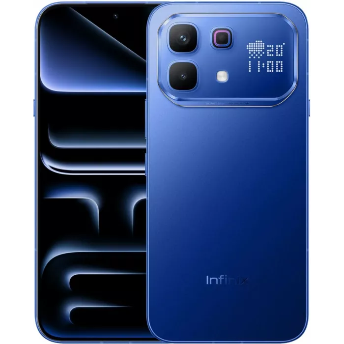 Смартфон Infinix X6878 Note 60 Pro 256Gb 12Gb синий моноблок 3G 4G 2Sim 6.78" 1208x2644 Android 16 50Mpix 802.11 a/b/g/n/ac/ax NFC GPS GSM900/1800 GSM1900 Protect FM