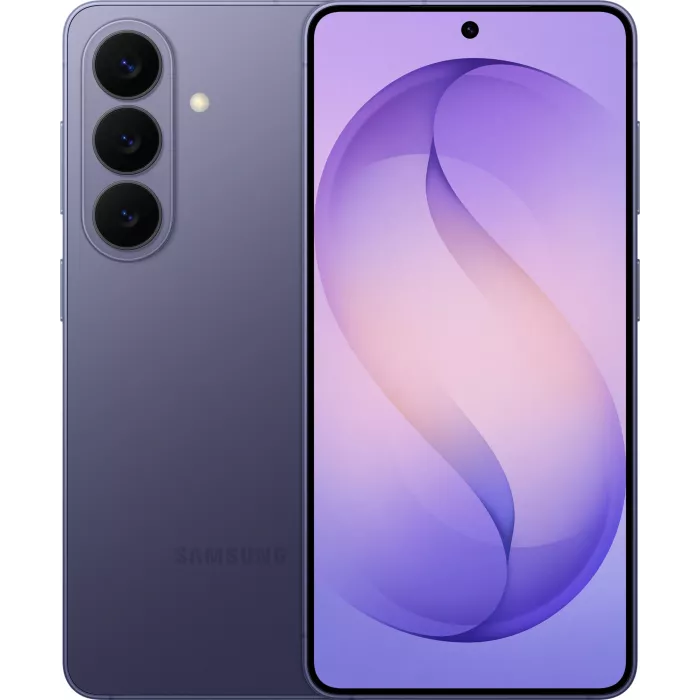 Смартфон Samsung SM-S942B Galaxy S26 512Gb 12Gb фиолетовый моноблок 3G 4G 2Sim 6.3" 1080x2340 Android 16 50Mpix 802.11 a/b/g/n/ac/ax/be NFC GPS GSM900/1800 GSM1900 Protect