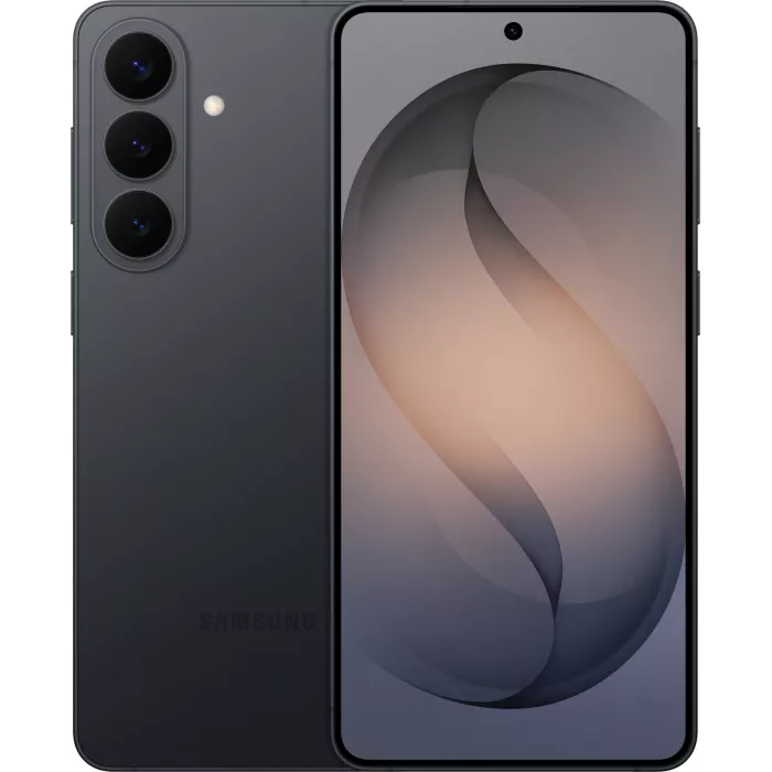 Смартфон Samsung SM-S947B Galaxy S26+ 256Gb 12Gb черный моноблок 3G 4G 2Sim 6.7" 1440x3120 Android 16 50Mpix 802.11 a/b/g/n/ac/ax/be NFC GPS GSM900/1800 GSM1900 Protect