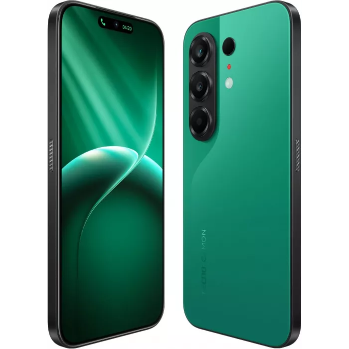Смартфон Tecno Camon 50 256Gb 12Gb зеленый моноблок 3G 4G 2Sim 6.78" 1208x2644 Android 16 50Mpix 802.11 a/b/g/n/ac NFC GPS GSM900/1800 GSM1900 Protect FM