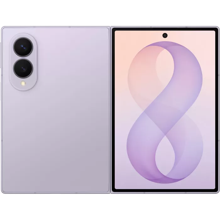 Смартфон Samsung SM-F971B Galaxy Z Fold 8 512Gb 12Gb лавандовый раскладной 3G 4G 1Sim 7.6" 1848x2448 Android 17 50Mpix 802.11 a/b/g/n/ac/ax/be NFC GPS Protect