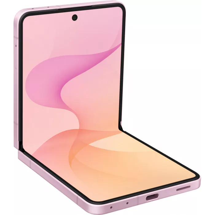 Смартфон Samsung SM-F776B Galaxy Z Flip 8 256Gb 12Gb розовый раскладной 3G 4G 1Sim 6.9" 1080x2520 Android 17 50Mpix 802.11 a/b/g/n/ac/ax/be NFC GPS Protect