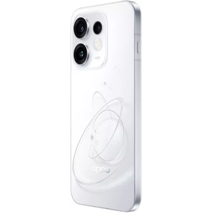 Смартфон Oppo CPH2865 Reno16 5G 256Gb 12Gb белый моноблок 3G 4G 2Sim 6.32" 1216x2640 Android 16 50Mpix 802.11 a/b/g/n/ac/ax NFC GPS Protect