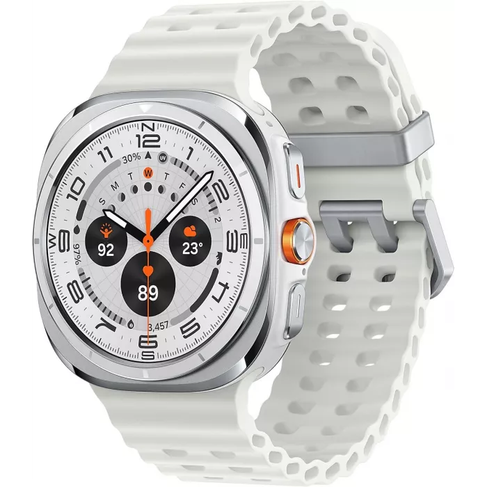 Смарт-часы Samsung Galaxy Watch Ultra LTE 47мм 1.5" AMOLED корп.белый рем.белый (SM-L705FZWACAU)
