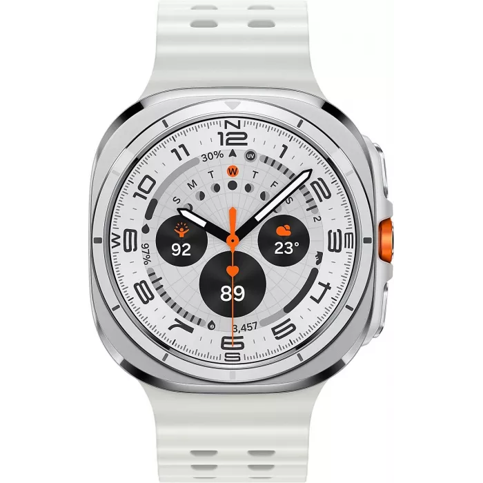 Смарт-часы Samsung Galaxy Watch Ultra LTE 47мм 1.5" AMOLED корп.белый рем.белый (SM-L705FZWACAU)