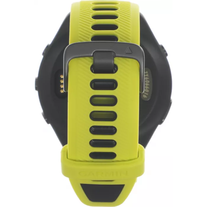 Смарт-часы Garmin Forerunner 965 47мм 1.4" AMOLED корп.черный рем.черный/желтый разм.брасл.:135-205мм (010-02809-12)