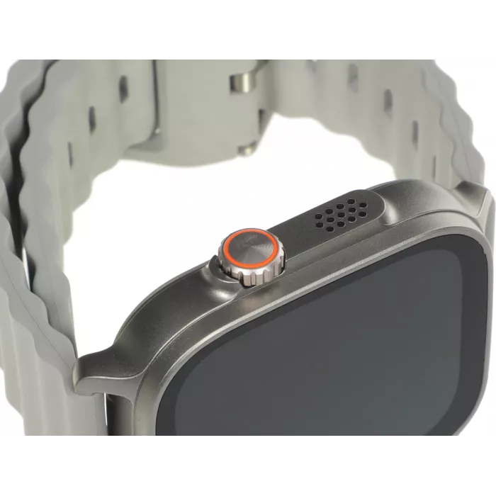Смарт-часы Realme Watch 5 22мм 1.97" AMOLED корп.серебристый рем.серебристый разм.брасл.:160-230мм (RMW2501)