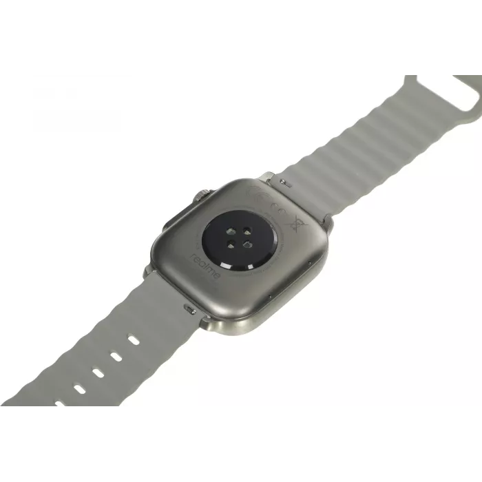 Смарт-часы Realme Watch 5 22мм 1.97" AMOLED корп.серебристый рем.серебристый разм.брасл.:160-230мм (RMW2501)