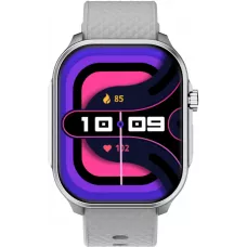 Смарт-часы Tecno Watch 3 Active 2.04" LCD корп.серебристый рем.серебристый (W03A)