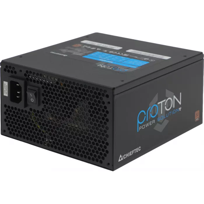 Блок питания Chieftec ATX 650W Proton BDF-650C 80+ bronze (20+4pin) APFC 140mm fan 6xSATA Cab Manag RTL