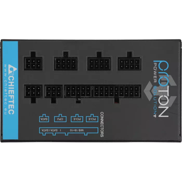 Блок питания Chieftec ATX 650W Proton BDF-650C 80+ bronze (20+4pin) APFC 140mm fan 6xSATA Cab Manag RTL