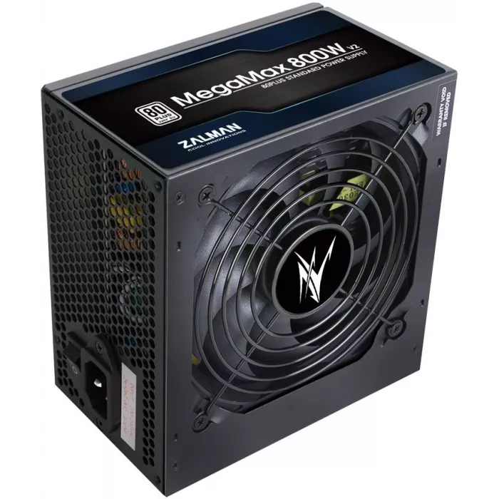 Блок питания Zalman ATX 800W ZM800-TXII V2 80+ (20+4pin) APFC 120mm fan 8xSATA RTL