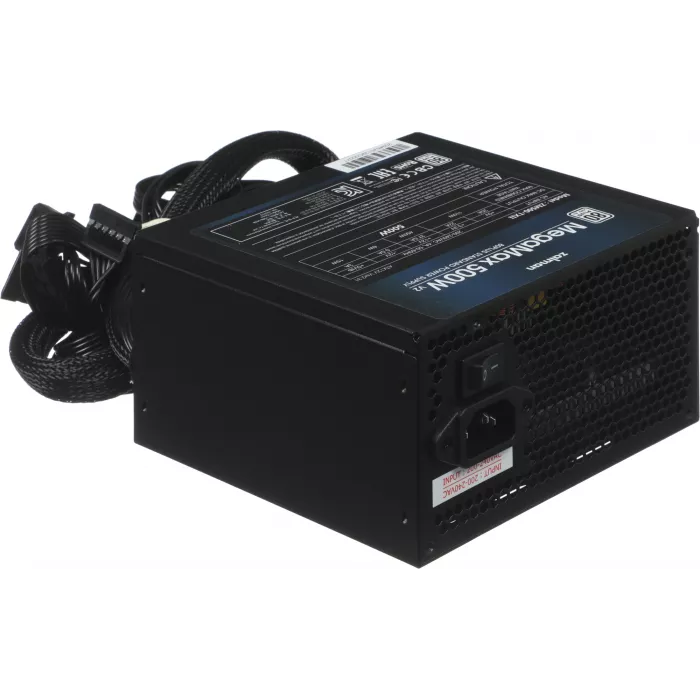 Блок питания Zalman ATX 500W ZM500-TXII V2 80+ (20+4pin) APFC 120mm fan 6xSATA RTL