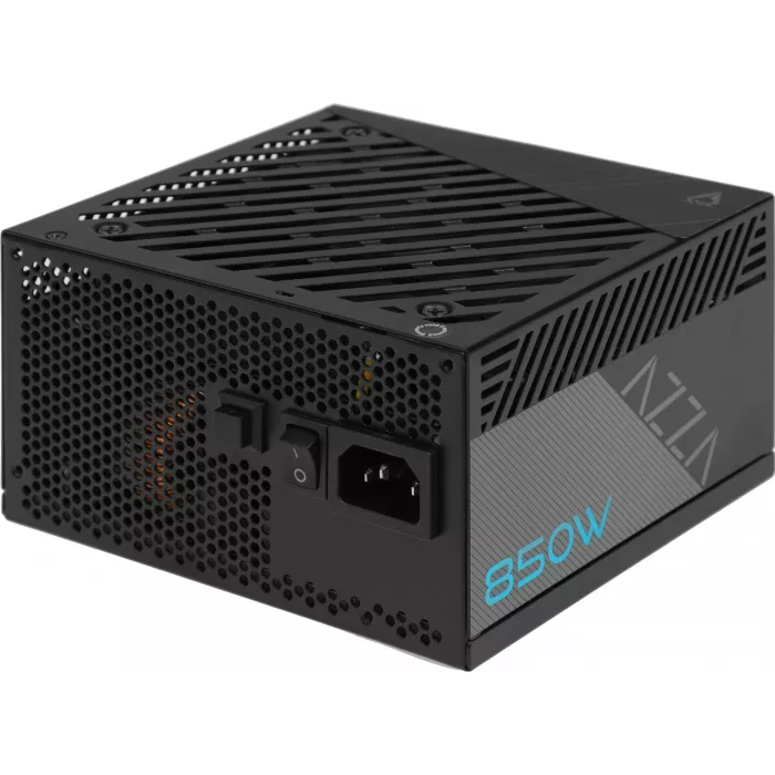 Блок питания Azza ATX 850W PSAZ-850G 80+ gold (20+4pin) APFC 120mm fan 6xSATA Cab Manag RTL