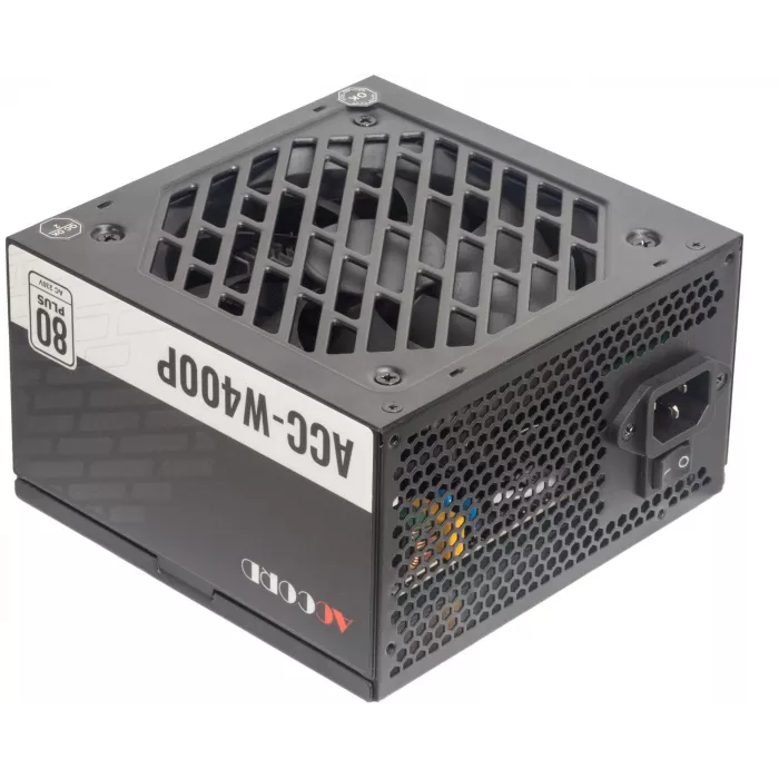 Блок питания Accord ATX 400W ACC-W400P 80+ white (20+4pin) APFC 120mm fan 6xSATA RTL
