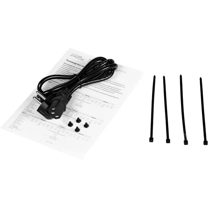 Блок питания KingPrice ATX 550W KPPSU550 (20+4pin) 120mm fan 4xSATA RTL