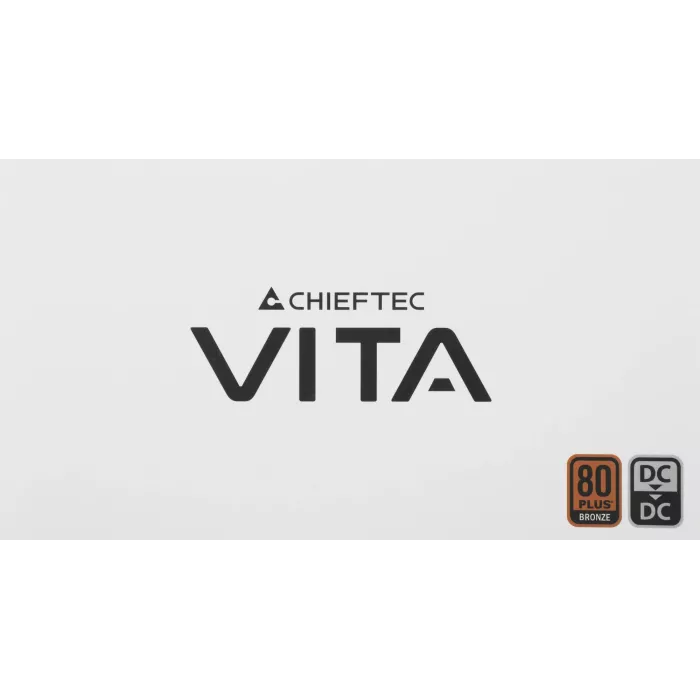 Блок питания Chieftec ATX 750W Vita BPX-750-S Gen.5 half mod 80+ bronze (20+4pin) APFC 120mm fan 6xSATA RTL
