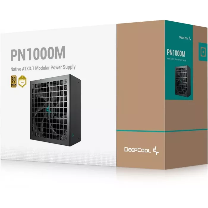 Блок питания Deepcool ATX 1000W GamerStorm PN1000M Gen.5 80+ gold (20+4pin) APFC 135mm fan 8xSATA RTL