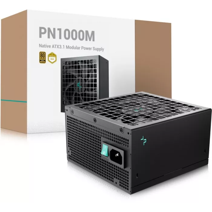 Блок питания Deepcool ATX 1000W GamerStorm PN1000M Gen.5 80+ gold (20+4pin) APFC 135mm fan 8xSATA RTL