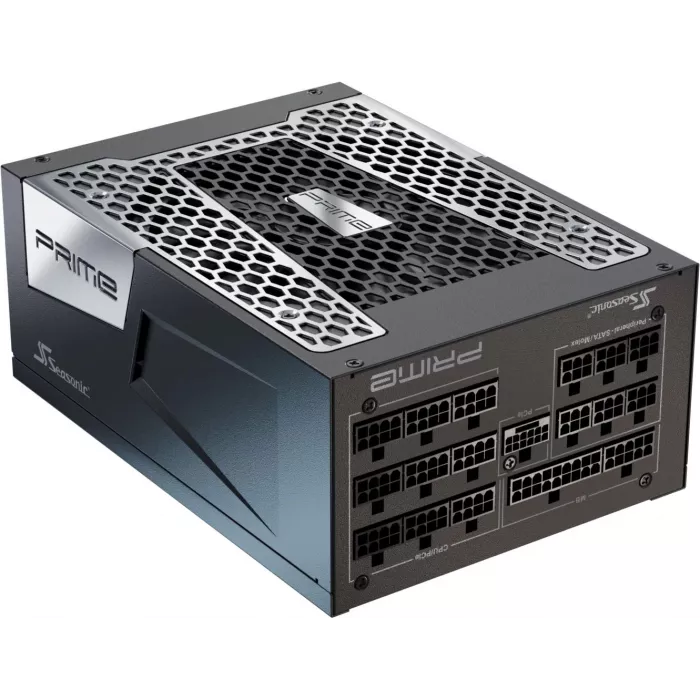Блок питания Seasonic ATX 1300W Prime TX-1300 80+ titanium (20+4pin) APFC 135mm fan 18xSATA Cab Manag RTL