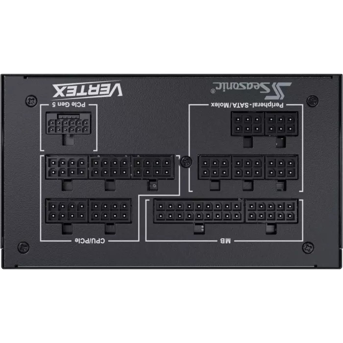 Блок питания Seasonic ATX 1000W VERTEX PX-1000 80+ platinum (20+4pin) APFC 135mm fan 18xSATA Cab Manag RTL