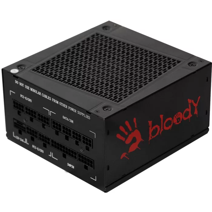 Блок питания Bloody ATX 1250W BD-PS1250P 80+ platinum (20+4pin) APFC 140mm fan 12xSATA Cab Manag RTL