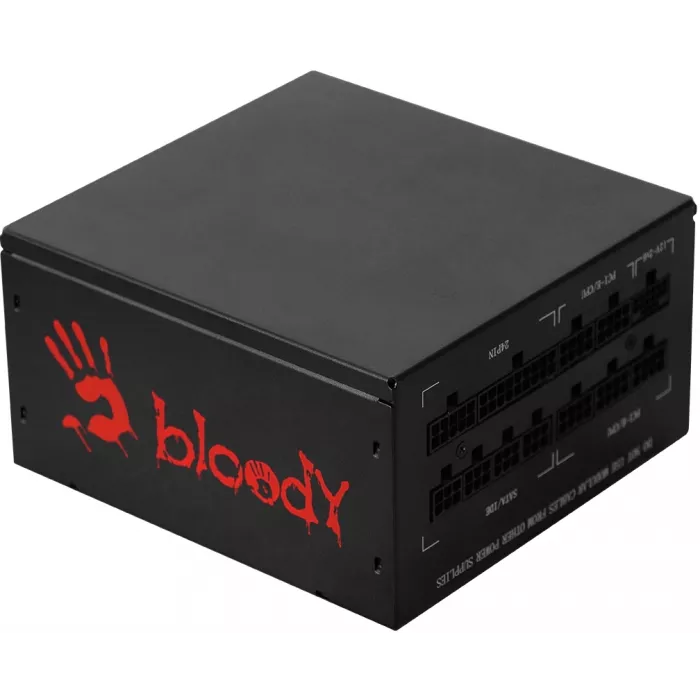 Блок питания Bloody ATX 1250W BD-PS1250P 80+ platinum (20+4pin) APFC 140mm fan 12xSATA Cab Manag RTL