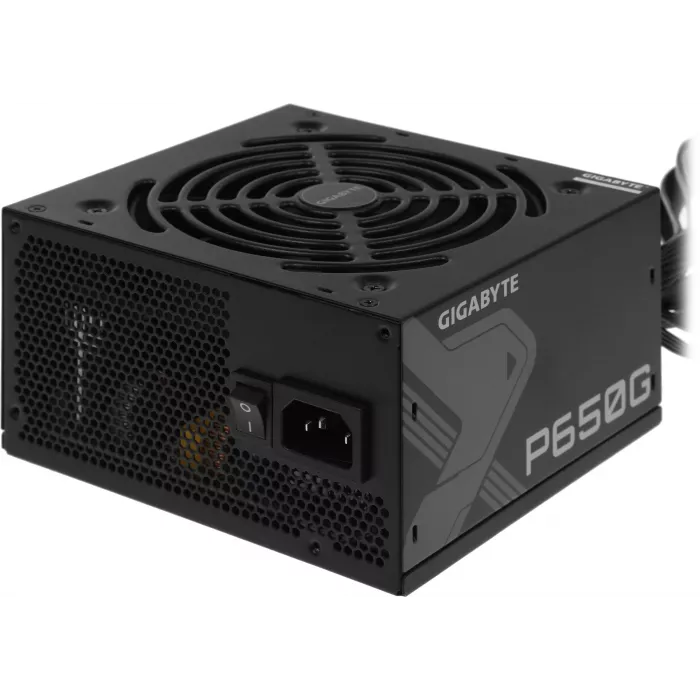 Блок питания Gigabyte ATX 650W GP-P650G PG5 80+ gold (20+4pin) APFC 120mm fan 6xSATA RTL