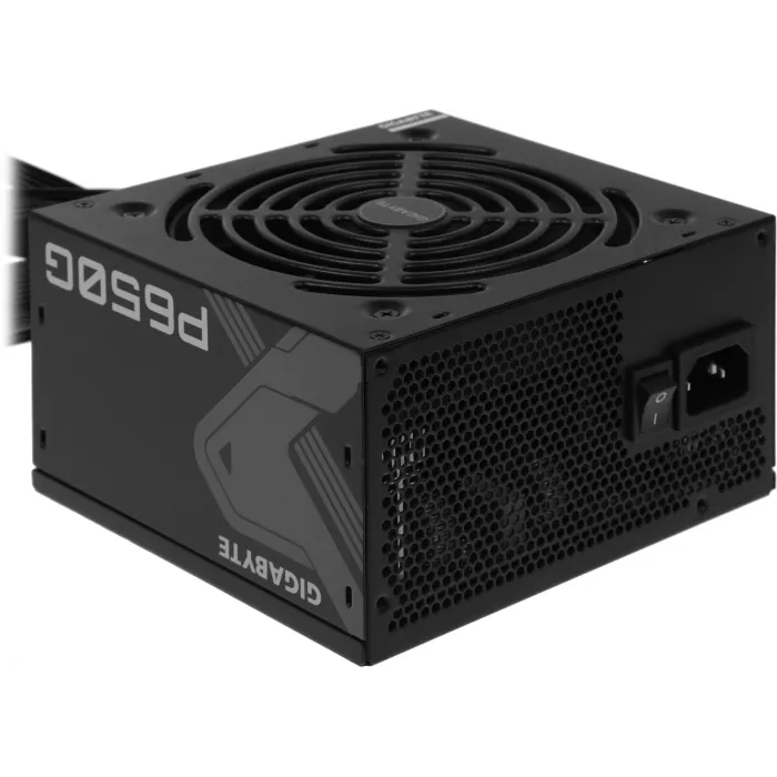 Блок питания Gigabyte ATX 650W GP-P650G PG5 80+ gold (20+4pin) APFC 120mm fan 6xSATA RTL