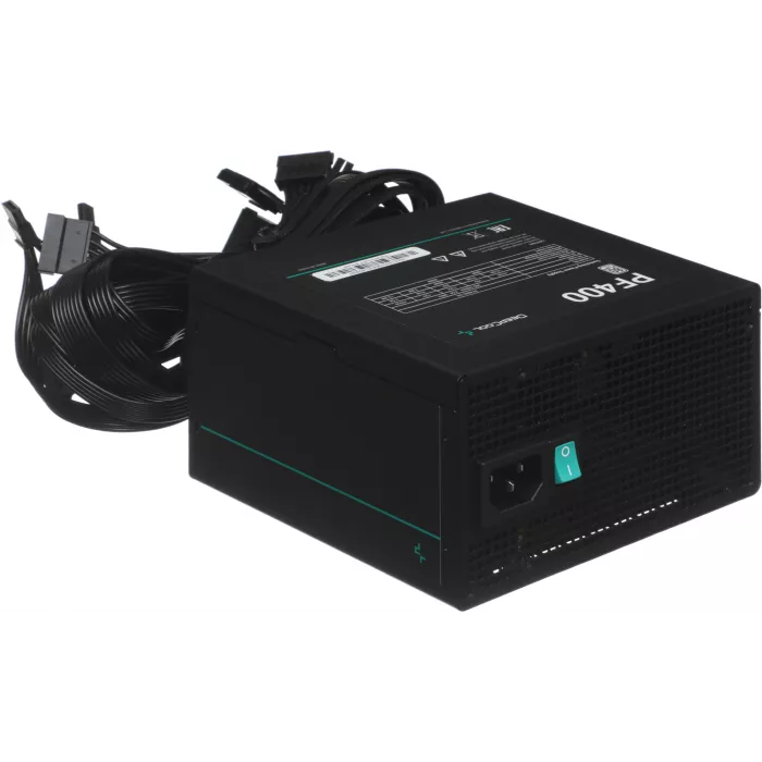 Блок питания Deepcool ATX 400W PF400 80+ white (20+4pin) APFC 120mm fan 6xSATA RTL