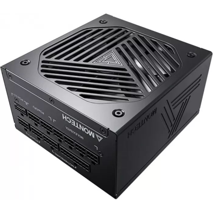 Блок питания Montech ATX 1200W TITAN GOLD Gen.5 80+ gold (20+4pin) APFC 135mm fan 12xSATA Cab Manag RTL