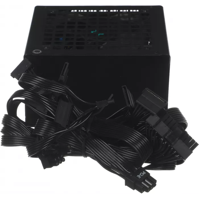 Блок питания Deepcool ATX 450W PF450 80+ white (20+4pin) APFC 120mm fan 6xSATA RTL
