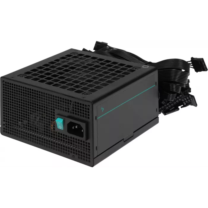Блок питания Deepcool ATX 600W PF600 80+ white (20+4pin) APFC 120mm fan 6xSATA RTL