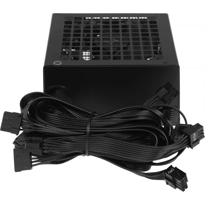 Блок питания Deepcool ATX 600W PF600 80+ white (20+4pin) APFC 120mm fan 6xSATA RTL