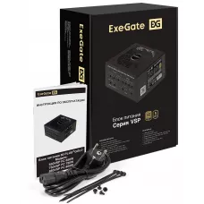 Блок питания Exegate ATX 750W 750VSP 80+ gold (20+4pin) APFC 120mm fan 6xSATA Cab Manag RTL