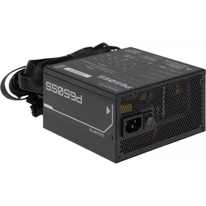 Блок питания Gigabyte ATX 650W GP-P650SS 80+ silver (20+4pin) APFC 120mm fan 5xSATA RTL