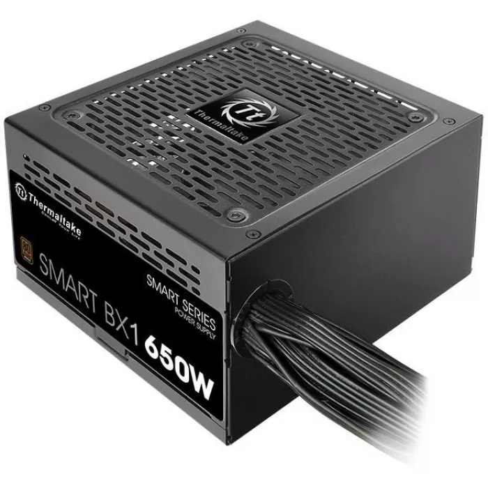 Блок питания Thermaltake ATX 650W Smart BX1 SE 80+ bronze (20+4pin) APFC 120mm fan color LED 6xSATA RTL