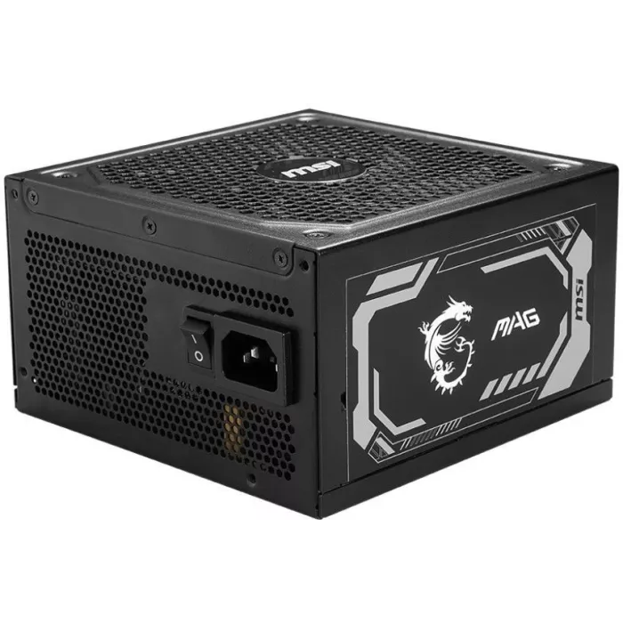 Блок питания MSI ATX 1250W MAG A1250GL Gen.5 80+ gold (20+4pin) APFC 135mm fan 12xSATA Cab Manag RTL