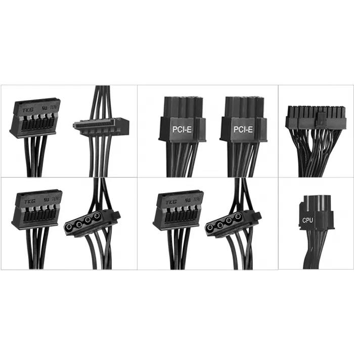 Блок питания Digma ATX 650W DPSU-650W (20+4pin) 120mm fan 4xSATA RTL