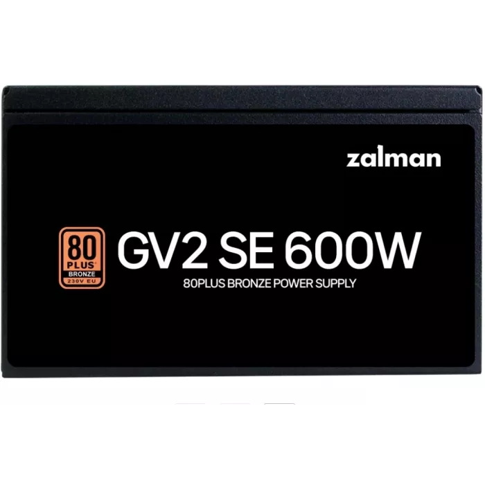 Блок питания Zalman ATX 600W ZM600-GV2SE 80+ bronze (20+4pin) 120mm fan 6xSATA RTL