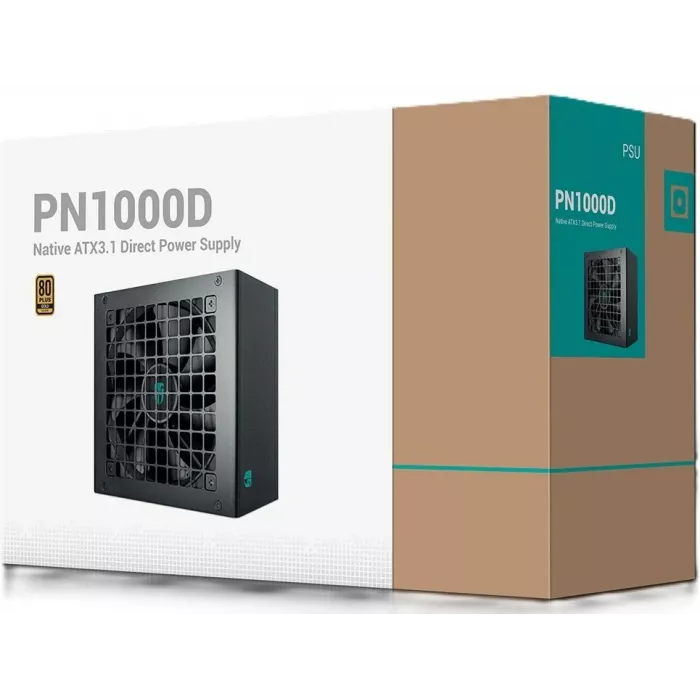 Блок питания Deepcool ATX 1000W GamerStorm PN1000D Gen.5 80+ gold (20+4pin) APFC 120mm fan 8xSATA RTL