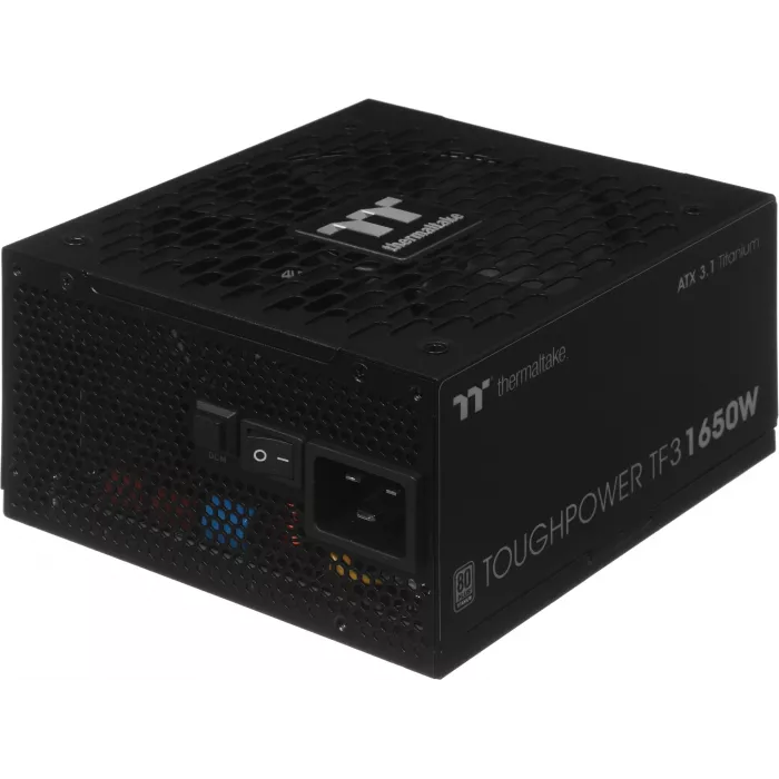 Блок питания Thermaltake ATX 1650W Toughpower TF3 Gen.5 80+ titanium (20+4pin) APFC 140mm fan color LED 16xSATA Cab Manag RTL