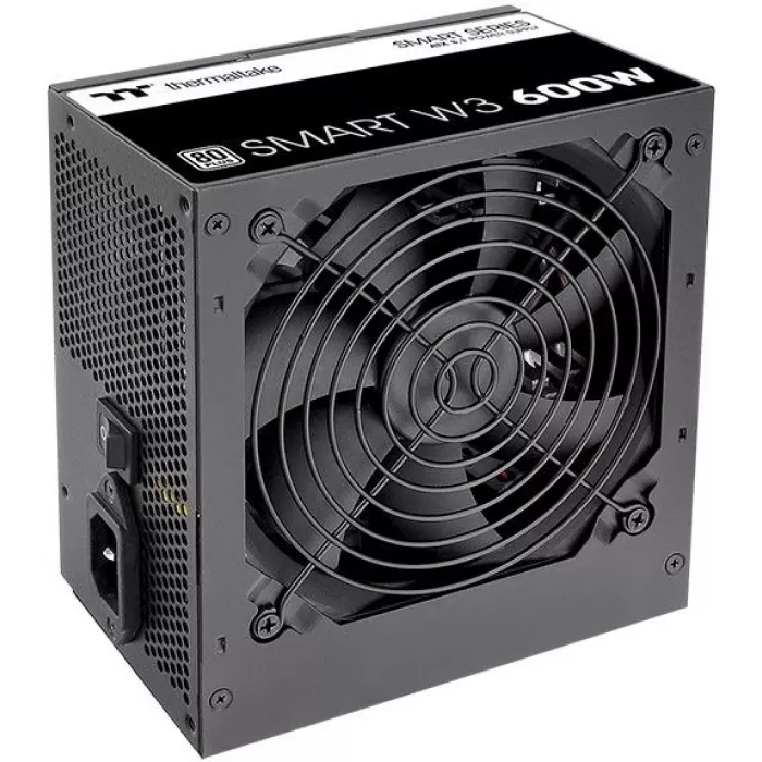 Блок питания Thermaltake ATX 600W Smart W3 Gen.5 80+ white (20+4pin) APFC 120mm fan 4xSATA RTL